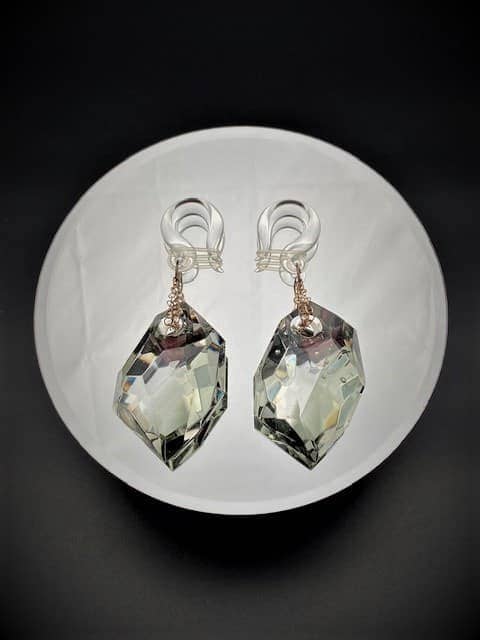 Simple Crystal Hanger Weights by Gorilla Glass - Laughing Buddha Studios SoCal
