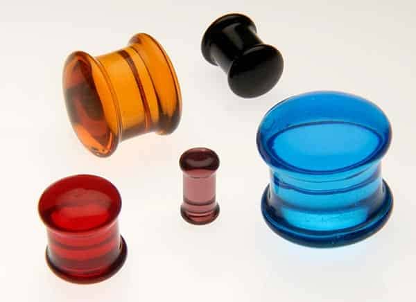 Flared Base Plug Gorilla Glass Simple Double Flared Plugs – Laughing Buddha Studios SoCal